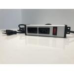 2 Way Brazil Multi Socket Extension Cord With Switch