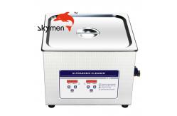China Timer Heater Digital Ultrasonic Cleaner Fine Metal Parts Rust Removing 10L 240W supplier