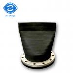 DIN Flanged Rubber Check Valve Duckbill Equal Head Wear Resistant  Non Return for sale