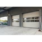 Sectional Garage Doors With Bottom Safety Device For Obstacle Detection for sale