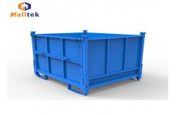 China Industrial Stackable Pallet Cages Steel Stacking Pallets High Loading Capacity supplier