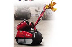 China RXR-JM200D  Rescue Fire Fighting Robot Car Automatic Fire Sensing And Extinguishing Robot supplier