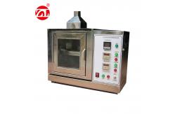 China Car Interior Material Flame Retardant Test Chamber , Burning Resistance Test Machine supplier