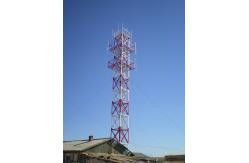 China SGS 42m Mobile Cell Antenna Guyed Wire Tower supplier