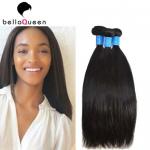Beauty Works Natural Black Straight Brazilian Virgin Human Hair With Comfortable Weave for sale