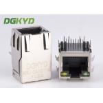 100MB Shield Ethernet RJ45 Modular Jack with manetic transformer Tap Up 25.4mm for sale