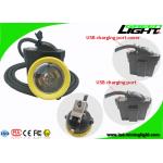 Underground LED Mining Light Anti Explosive 10000 Lux Brightness Silicon Button Cap