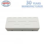 RJ45 CAT5E CAT6 UTP Keystone Jack Surface Mount Box 6 Port White Color for sale