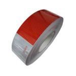 Red White DOT Certificate Retro Reflective Tape For Traffic Vehicles Barrier for sale