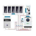 SUNPOK Hybrid Solar System Kit 5000w Grid Connected Solar Rooftop System for sale