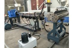China Compact Structure WPC PVC Foam Board Machine With Double Screw supplier