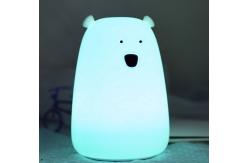 China 3pcs AAA Bear Night Light 4pcs LED With Pat Control Function supplier