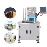 Soda Can Sealer Glass Plastic  Filling And Sealing Machine Water Bottle Auto Small Carton Box Packing Machine for sale