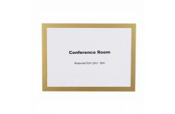 China Whiteboard Cabinet Magnetic A4 Display Frames With Wide Frame supplier