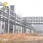 Galvanized Prefab Steel Hangar Buildings Q235B Q345B Steel Construction Warehouse