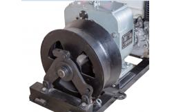 China 50KN Power Construction Gas Engine Powered Winch , 5 Ton Threading Machine supplier