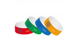 China Adjustable Paper Event Wristbands supplier