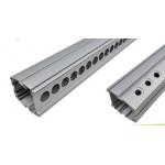 Powder Painted Hollow Column Aluminum Extrusions Alloy 6063 / 6061 / 6005 for sale
