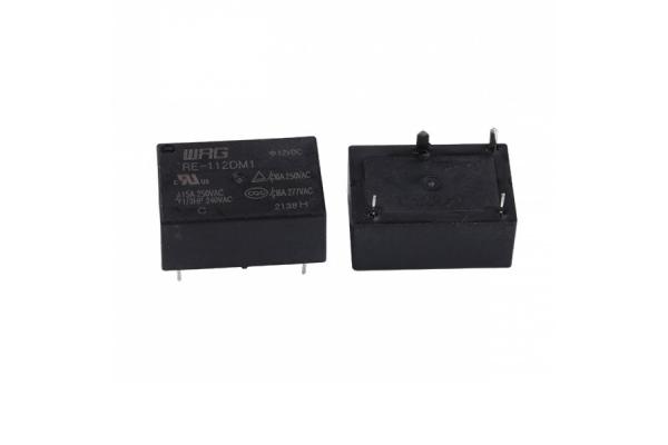 12V 16 Amp PCB Mount Relay SPST RE - 112DM1 For Smart Appliance