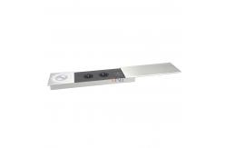 China Multimedia Table Sliding Power Socket With Usb Charging And Wireless Charger supplier