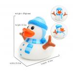 LED Christmas duck, Flashing Santa ducks, Glow in the dark night Luminous duck