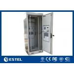 China 1 Compartment Outdoor Electrical Cabinets And Enclosures With Environment Monitoring for sale