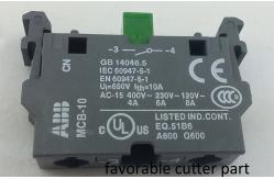 China ABB SWITCH CBK-CB10 Contact Block Especially Suitable For Cutter GT5250  925500593 supplier