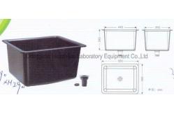 China Custom Made Polypropylene Lab Sink For Oversea Lab Furniture Distributors supplier
