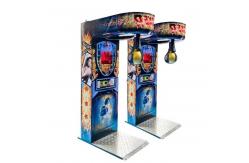 China Coin Operated Boxing Arcade Machine Big Punchbag 220V supplier
