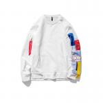 Long Slevee Plain Crew Neck Sweatshirt 240gsm Cool Crewneck Sweatshirts for sale