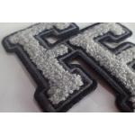 100% Towel Sew Chenille Custom Embroidered Patches for sale