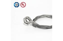 China Brass Adjustable Snap Hook Cable Gripper  Suspension Kit For Painting Hanging supplier