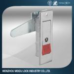 Plastic Electrical Cabinet Door Lock Industrial White Push Button Panel Lock for sale