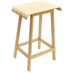 Creative Bamboo Curved Seat Bar Stool with Eco-friendly Design and CE Certificate for sale