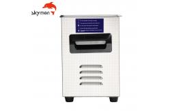 China 40kHz Artificial Benchtop Ultrasonic Cleaner 10L SUS Casters 30min Timer supplier