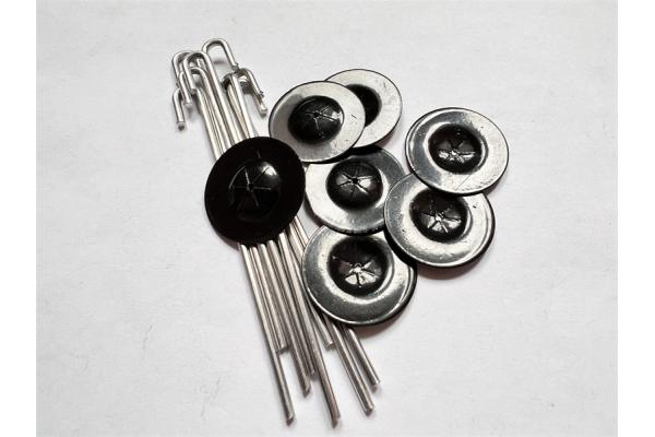 Bird Exclusion Kit Solar Anti Theft Clips Aluminum Washer For Pigeon Proofing