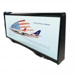 CE RoHS FCC IP65 Taxi Roof Top Sign built in brightness sensor for sale