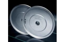 China 150mm Glass Flat V Shape Diamond Grinding Wheel For Edging Machine supplier