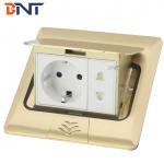 hidden pop up type with EU plug floor pop up socket box for sale