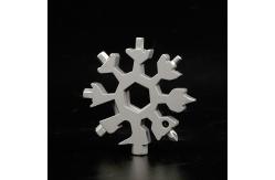 China GS Stainless Steel 18 In 1 Snowflake Multi Tool Screwdriver Silver supplier