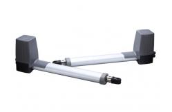 China Double Leaf Swing Gate Operator Push Rod IP54 AC110V GSM Solar supplier