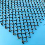 Metal Drapery Chain Mail Mesh Curtain Metal Coil Drapery Metal Mesh Curtain Mesh for Space Partition&Room Divider for sale