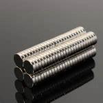N52 D15x3mm Rare Earth Neodymium Disc Coating Nickel Magnet for sale