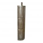 Round Gr2 Titanium Anode , Mmo Titanium Mesh Anode For Anodizing