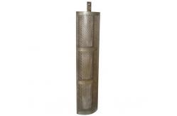 China Round Gr2 Titanium Anode , Mmo Titanium Mesh Anode For Anodizing supplier