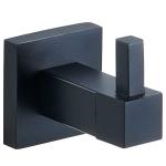 Square Satin Wall Mounted Coat Towel Hanger Hooks Stainless Steel for sale