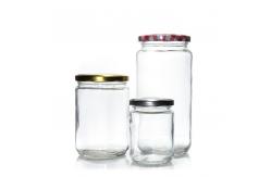 China Jam Spaghetti Glass Storage Jars Stackable 250ml 2oz 6oz Customized supplier