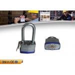 Long shackle Safety Lockout Padlocks High Strength Steel Laminated for sale