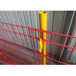 Construction Round post 75*150mm Fall Protection Barrier for sale