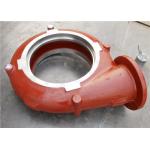 High Chrome Alloy OEM Slurry Pump Spare Parts Cr 27% In Red Color for sale